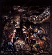 GRECO, El The Adoration of the Shepherds oil painting reproduction